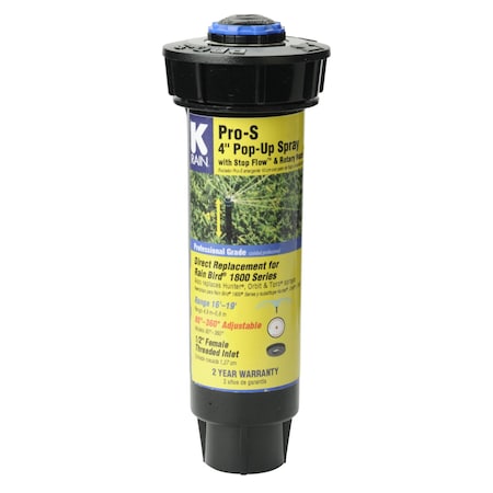 K-Rain K Rain Pro S 4 in. H Adjustable Pop-Up Spray Head 30652